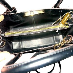 Michael Kors Mercer Medium Two-Tone Logo Messenger & MK JST Md Bifold Zip Wallet